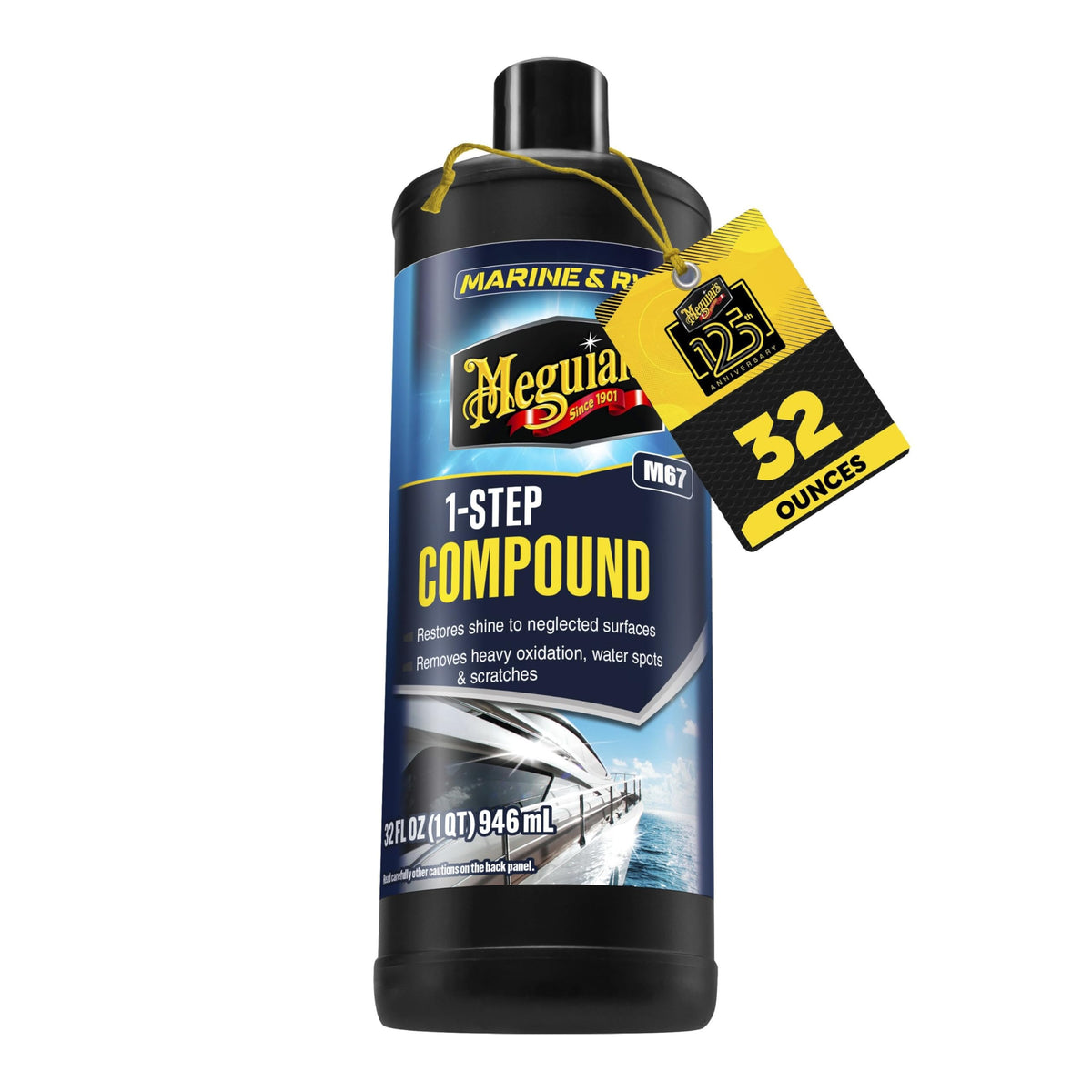 Meguiar's front bottle shot showing product clarity and readiness