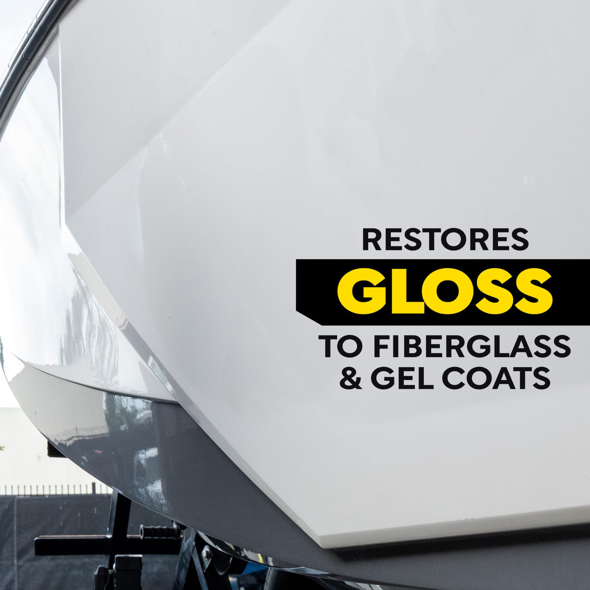 Meguiar's product label close-up displaying usage instructions and benefits