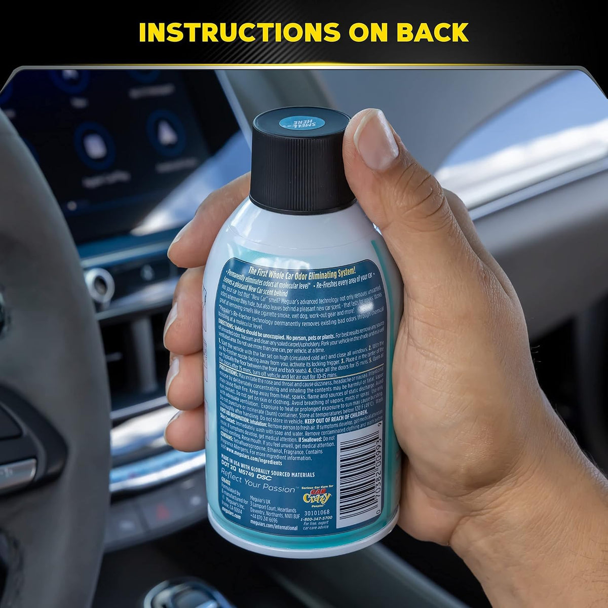 Meguiar's six-can boxed set ready for multiple treatments