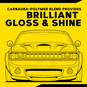 Meguiar's polished panel reflection showing deep gloss and clear reflections