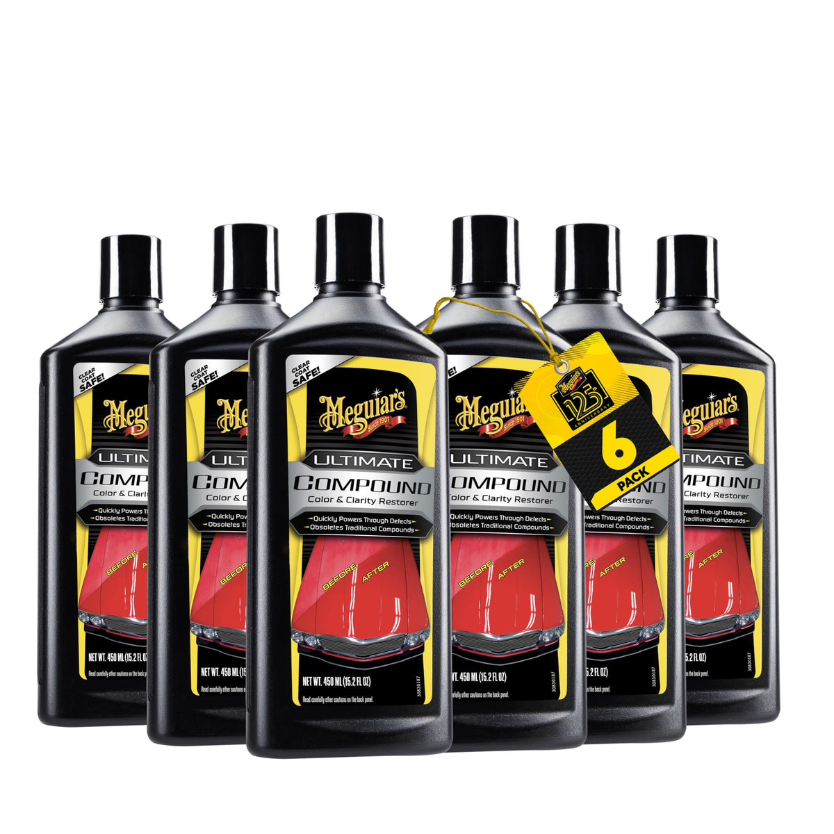 Meguiar's front packaging showing product and benefits