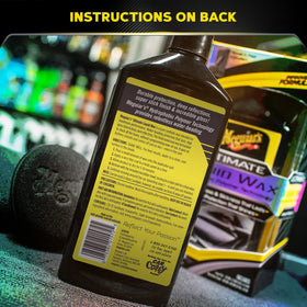 Meguiar's treated surface water beading example, displays hydrophobic protection and runoff