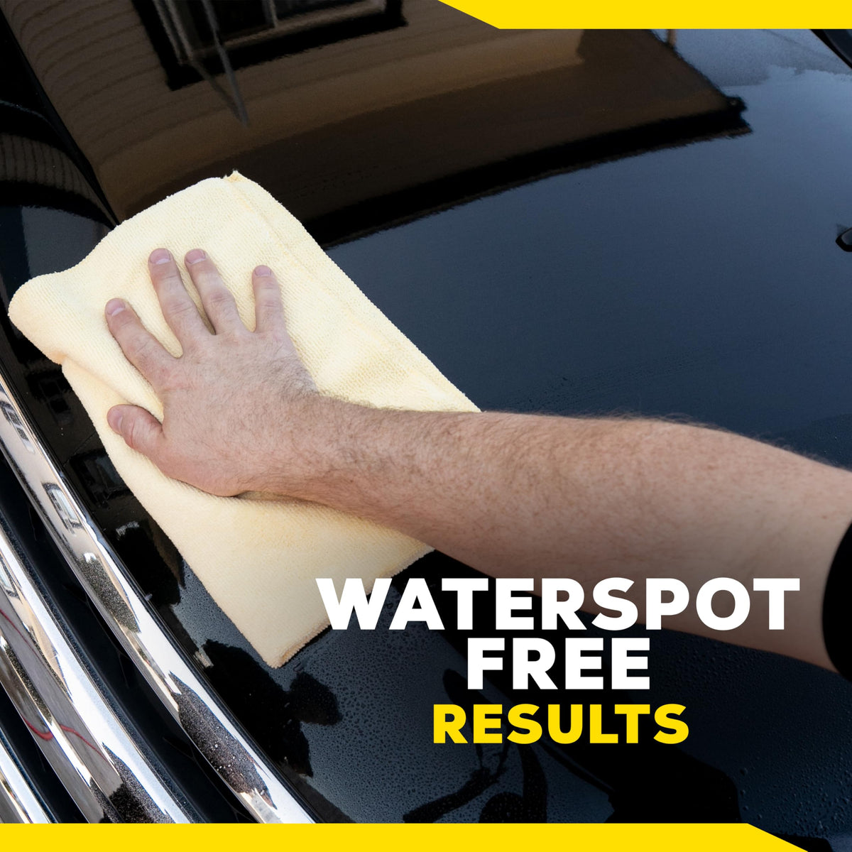 Meguiar's cleaning chrome and trim for restored metal and plastic shine