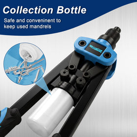 Meiwaltee ergonomic non-slip grips and long handles for reduced fatigue