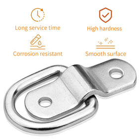 Mejiao mounted on trailer floor providing secure cargo tie-down point