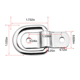 Mejiao anchor next to coin for scale to show compact, heavy-duty size