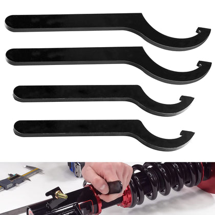 Mekar three-piece spanner set front view showing all wrenches for versatile use