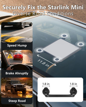 MEKEET installed on RV window illustrating travel-ready stability