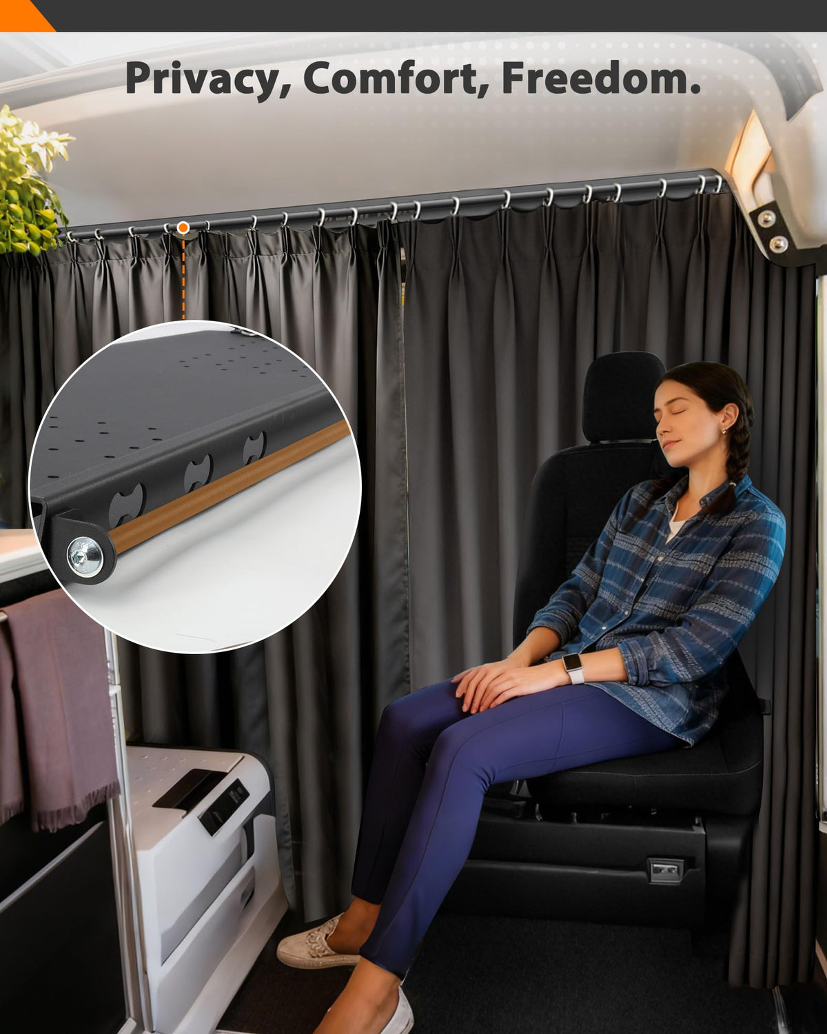 MELIPRON installation points aligning with factory headliner mounts