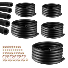 Meonum front packaging showing 5-size fuel hose kit and clamps benefit ready repairs