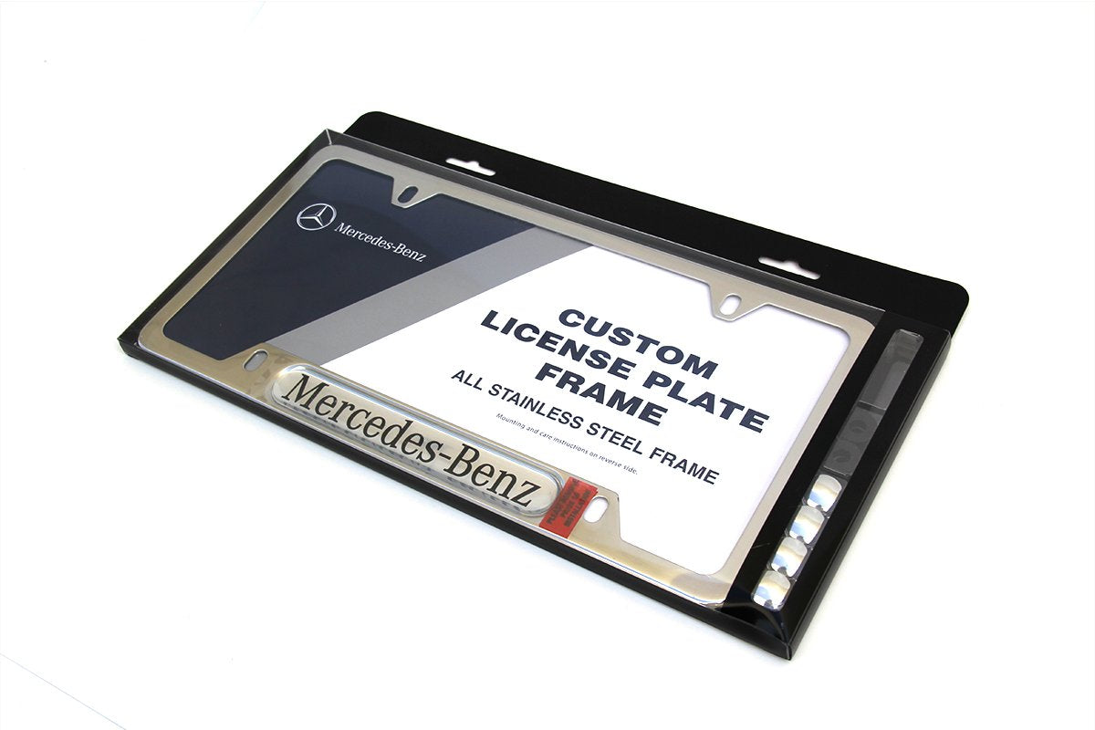 Mercedes Benz frame beside ruler for scale illustrating fitment and precise OEM dimensions