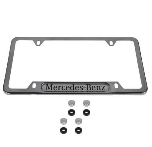 Mercedes Benz closeup of MB logo on frame highlighting authentic branding and refined detail