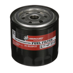 Mercury 802893T front canister showing label and connection points for easy identification and proper fit