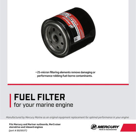 Mercury canister internal media close-up highlighting separation and particulate capture benefits