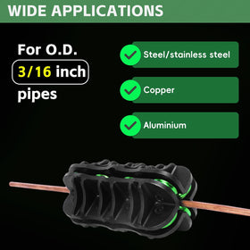 MERWOF textured ABS grip detail for secure, anti-slip one-hand control