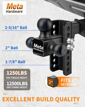 META Hardware forged steel stiffener detail for stronger towing