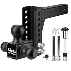 META Hardware front view mounted on truck showing fit and stability