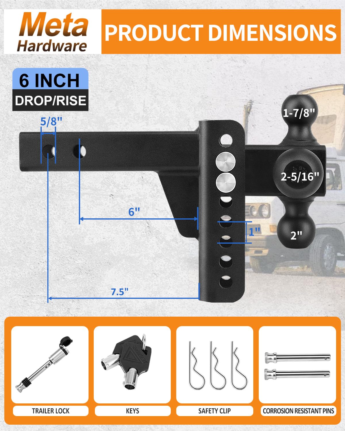 META Hardware side view showing adjustment settings for correct height