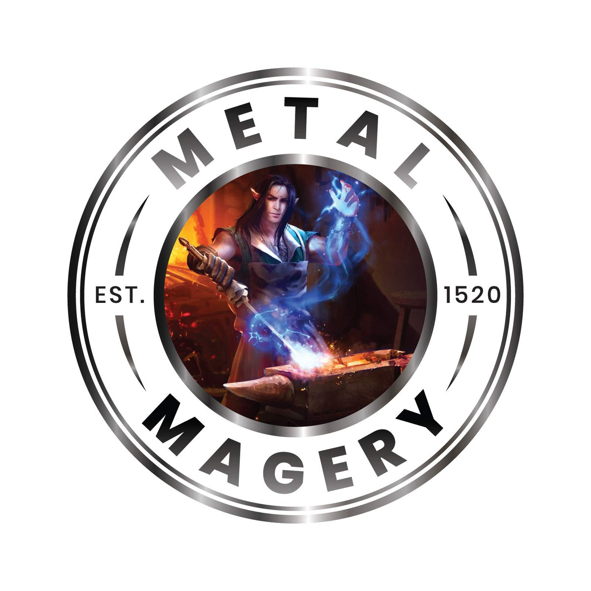 METAL MAGERY placed on workbench amid tools showing professional workshop readiness benefit