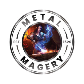 METAL MAGERY placed on workbench amid tools showing professional workshop readiness benefit