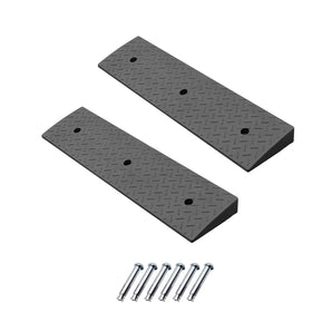 METFUIN curb ramp front view showing profile and durable build for safe access