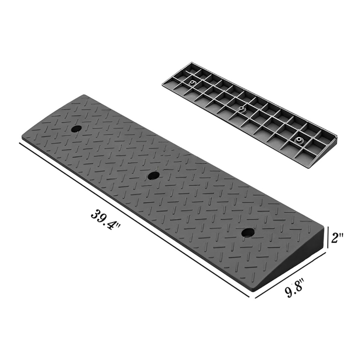METFUIN ramp textured surface close-up improving traction in wet weather