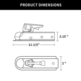 METOWARE close-up of posi-lock spring highlighting reliable latch performance