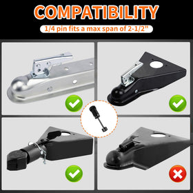 METOWARE coupler lock close-up showing pin detail and corrosion resistance