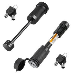 METOWARE front packaging showing keyed-alike hitch and coupler locks for easy identification