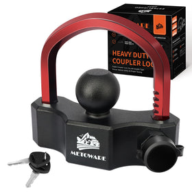 METOWARE front view of coupler lock showing full body and finish benefit