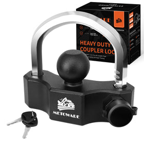 METOWARE front view of coupler lock showing robust build and easy locking
