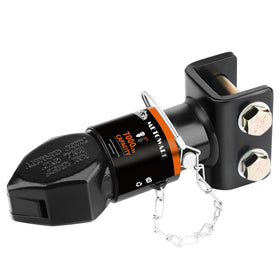 METOWARE front view of coupler showing ball socket and secure fit