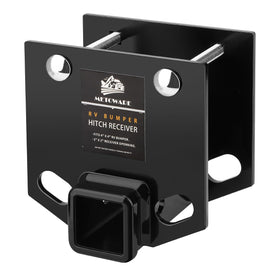 METOWARE front view on 4" bumper shows secure fit and easy attachment