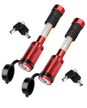 METOWARE front view showing red hitch lock and secure fit benefit