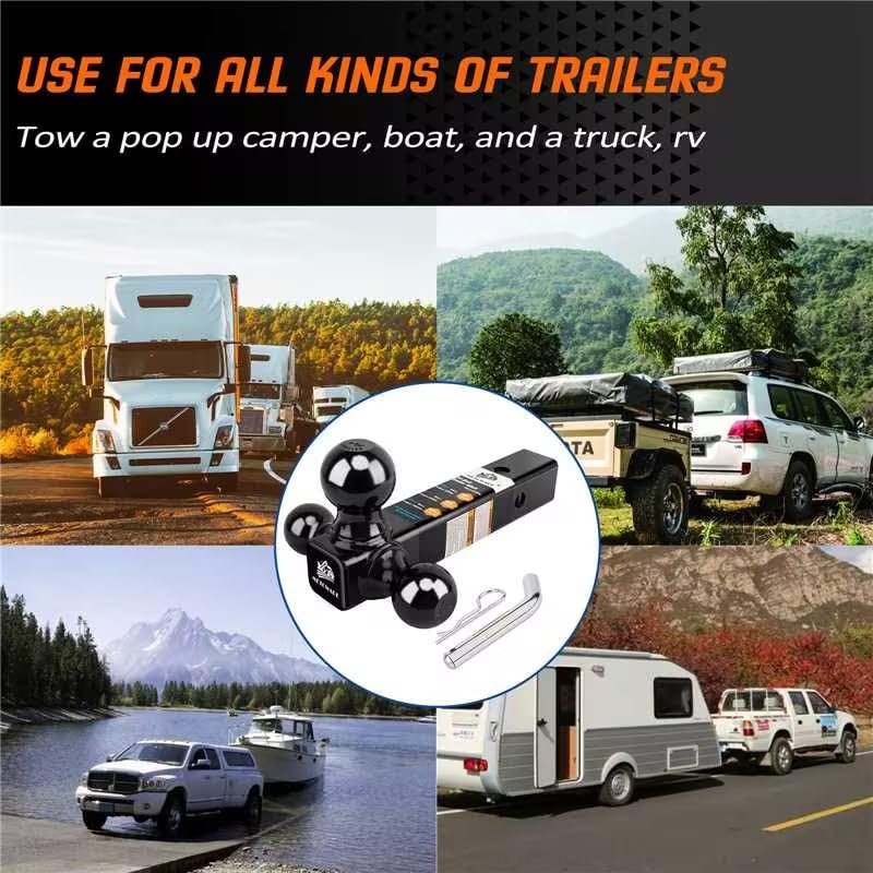 METOWARE in a towing scene hooking up a camper to show versatile real-world use