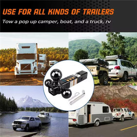 METOWARE in a towing scene hooking up a camper to show versatile real-world use