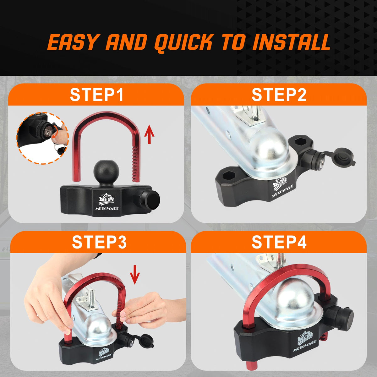 METOWARE detailed view of tubular lock core and keyway for tamper-resistance benefit