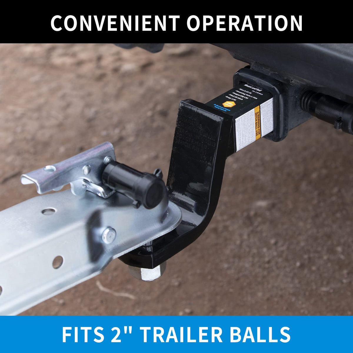 METOWARE latch hole with safety pin option for theft and separation protection