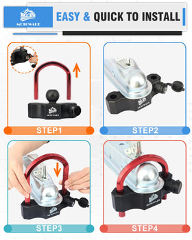 METOWARE side profile showing adjustable ratchet and sturdy construction