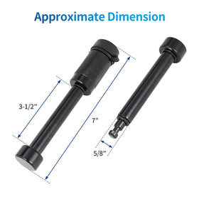 METOWARE side profile showing 3-1/2-inch length and clear compatibility info