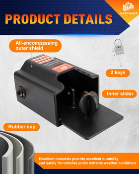 METOWARE silicone dust cap protecting cylinder against corrosion
