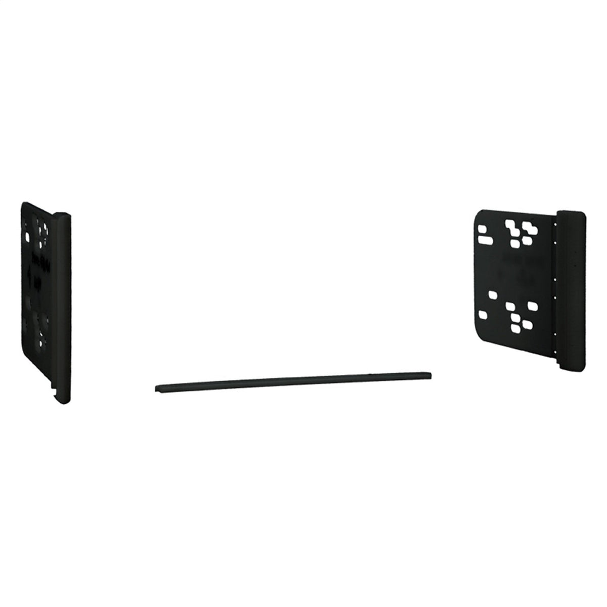 Metra 95-5817 front panel installed showing clean factory-like fit and alignment