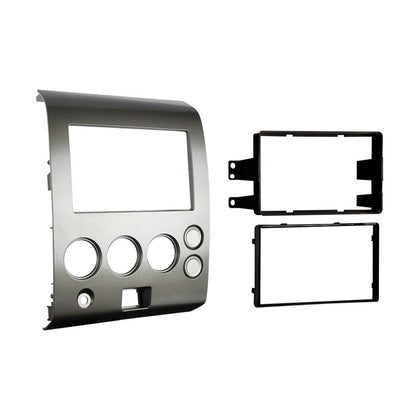 Metra 95-7406 front bezel showing clean fit and improved dash appearance