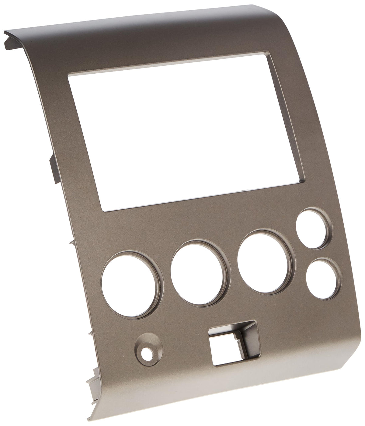 Metra 95-7406 installed in Nissan Titan demonstrating integrated result