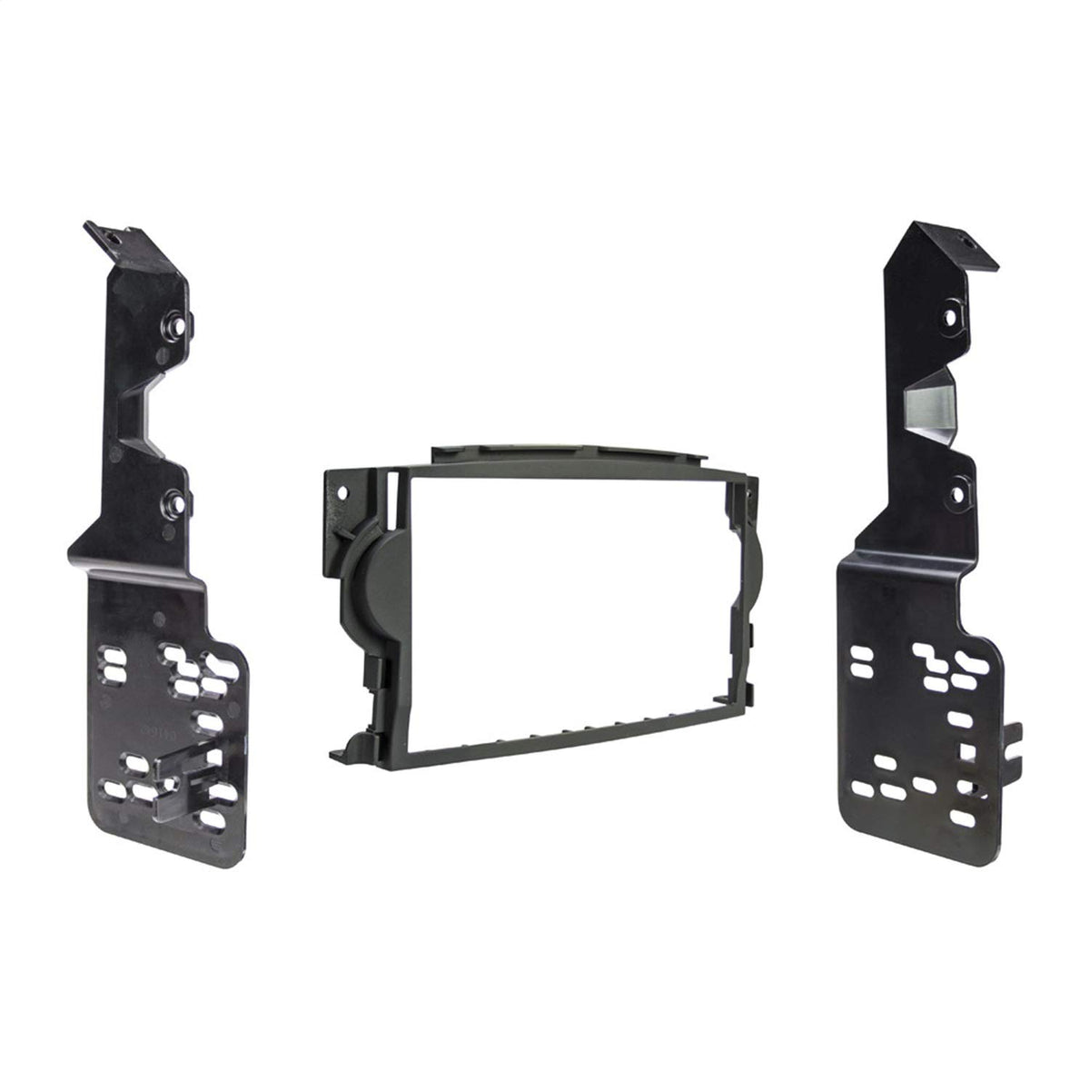Metra 95-7815B front bezel for Acura TL showing clean matte-black fit and professional finish