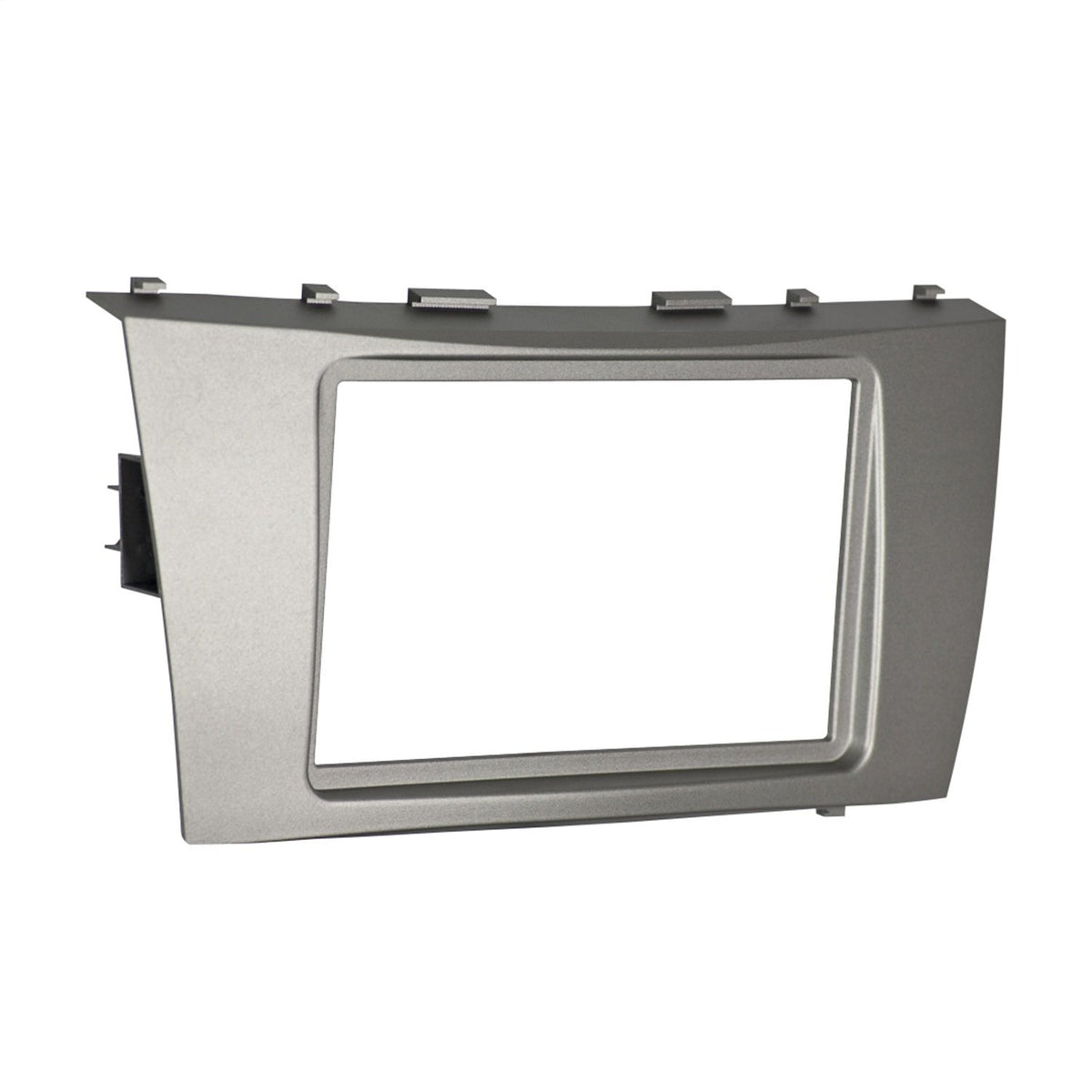 Metra 95-8218S front bezel silver showing clean fit and factory look