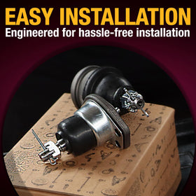 METRIX cotter pin and included hardware that ensure secure installation