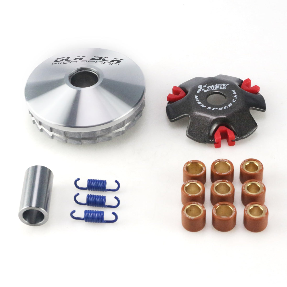 MFC·passion variator front assembly showing clean fit and quick upgrade benefit