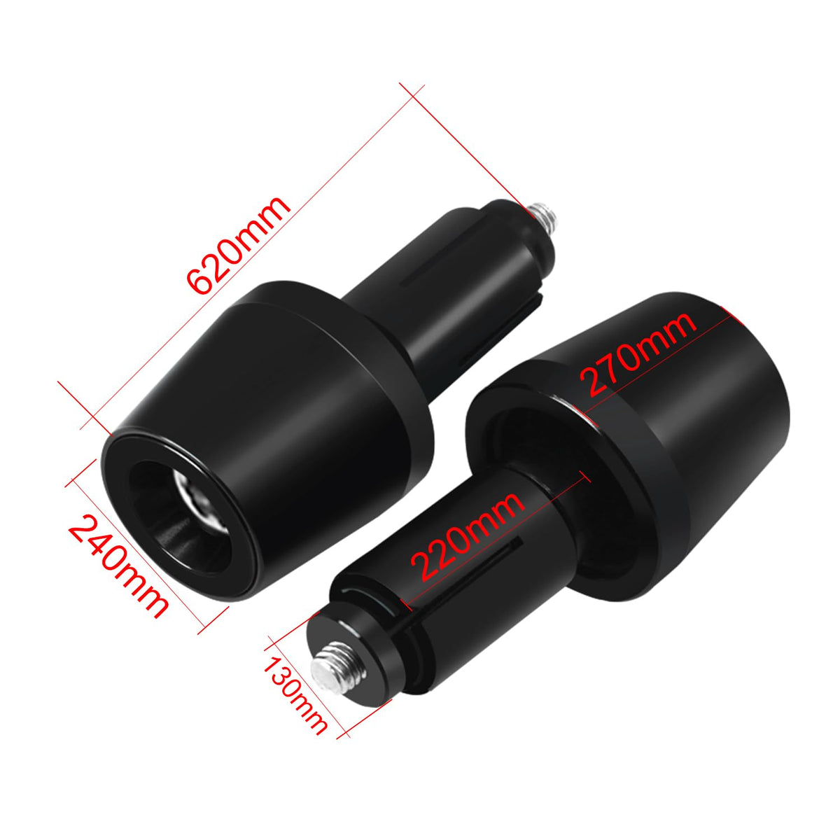 MFGZD expansion and regular screws laid out demonstrating included mounting options
