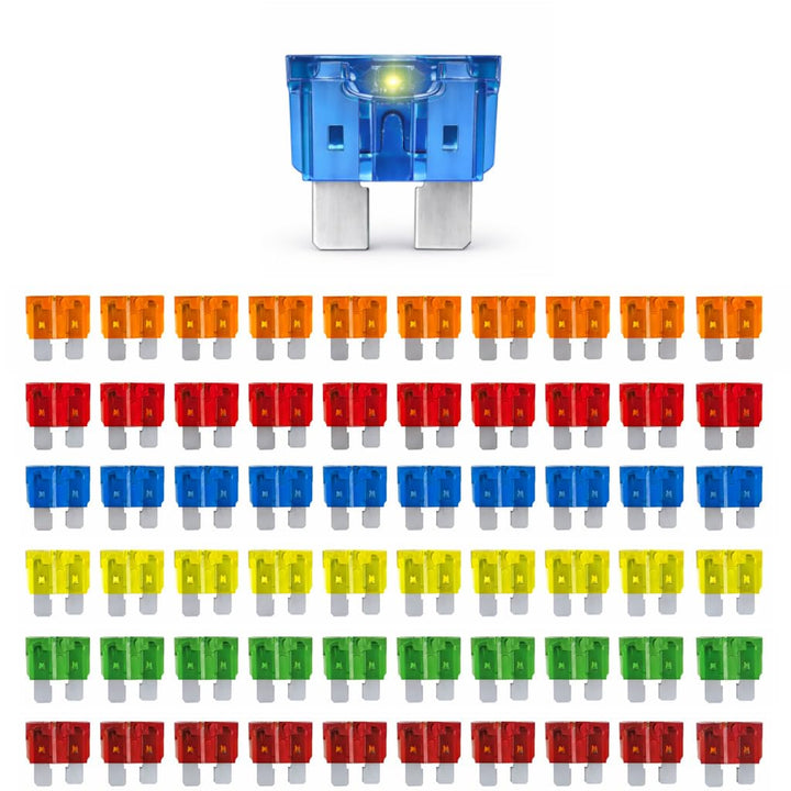MGI SpeedWare front packaging showing 60pcs fuse assortment and easy storage benefit
